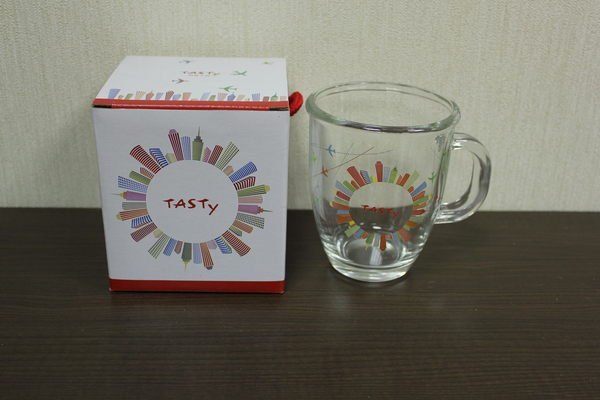 全新 TASTY 西堤牛排 玻璃杯.馬克杯