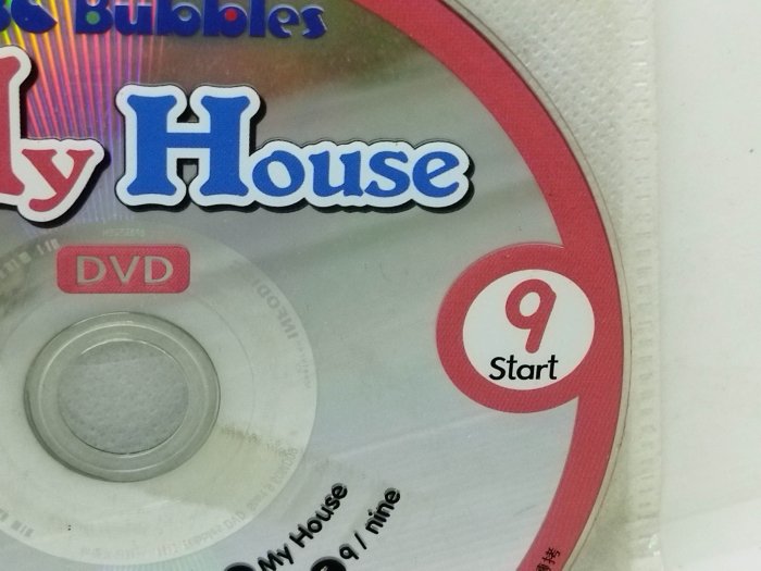 二手DVD 裸片巧虎巧連智 ABC Bubbles－DVD Start 9：My House