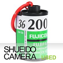 集英堂写真機【全國免運】美品 FUJI FUJIFILM FUJICOLOR 200 底片 膠卷鑰匙圈 #2 21949