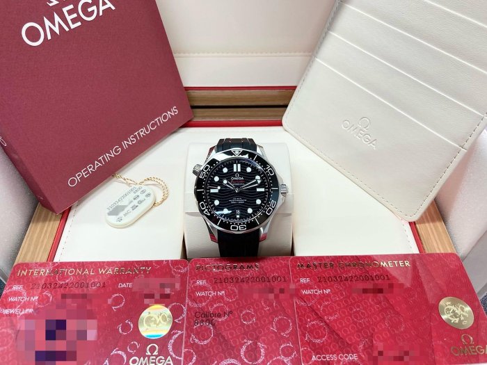 【玩錶交流】全新品 OMEGA Seamaster 大海馬 42mm 8800同軸擒縱 21032422001001