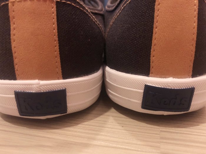 JFK 美國百年帆布鞋品牌Keds 全新正品 US:8.5/9/9.5/10/10.5 黑棕配色