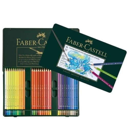 德國 輝柏 Faber-Castell 60色 水彩色鉛筆 鐵盒裝【117560】