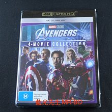 全中文 [藍光先生UHD] 復仇者聯盟 1-4 5UHD+BD 六碟套裝版 Avengers