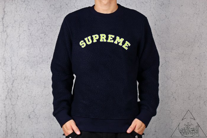 HYDRA】Supreme Polartec Deep Pile Crewneck 聯名大學T 衛衣【SUP107