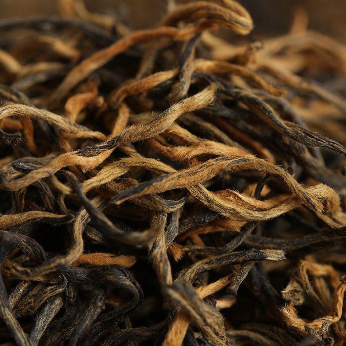 200克品嘗包雲南鳳慶滇紅茶經典58原料 理條松針 一芽一葉