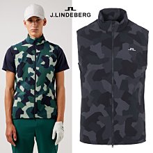 【貓掌村GOLF】J.Lindeberg男款高爾夫 迷彩超輕量保暖背心 2色