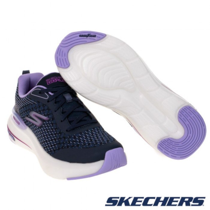 [風信子鞋坊]SKECHERS 極致輕量避震GORUN MAX系列慢跑鞋(220651NVY)女