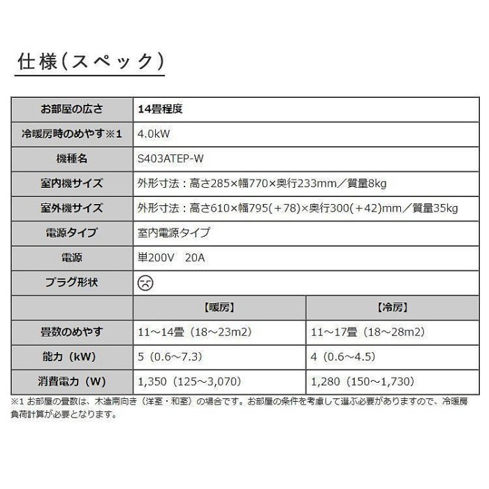 【TLC現貨】大金 DAIKIN 2023年款 室內機 F403ATEP-W ❀現貨日本新品特賣❀