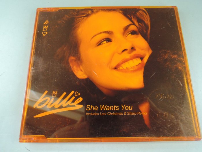 BILLIE SHE WANTS YOU【二手品】