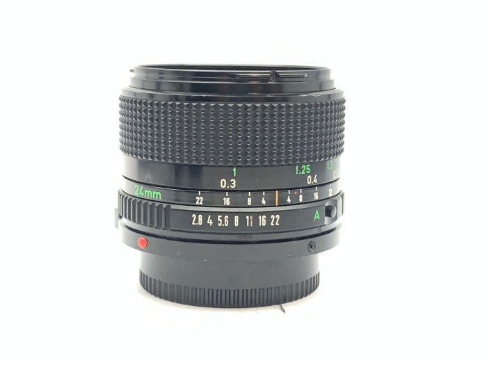 佳能 CANON NEW FD 24mm F2.8 定焦廣角鏡頭 FD 全幅 實用良品 (三個月保固期)