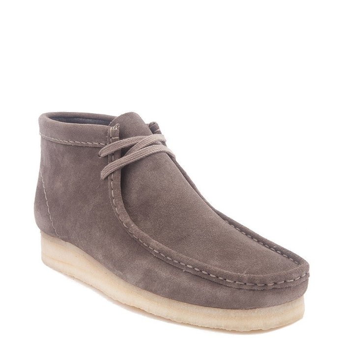 只穿過一次] 正品Clarks Wallabee Boot 灰色US7.5 UK6.5 / 原價5980