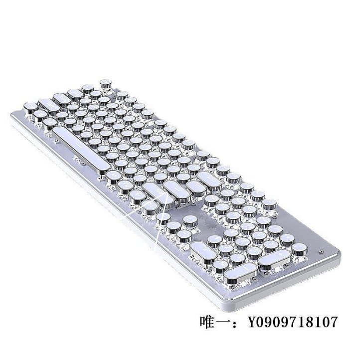 有線鍵盤前行者TK100機械鍵盤套裝青軸朋克鋁合金有線鼠標usb電腦電競游戲鍵盤套裝