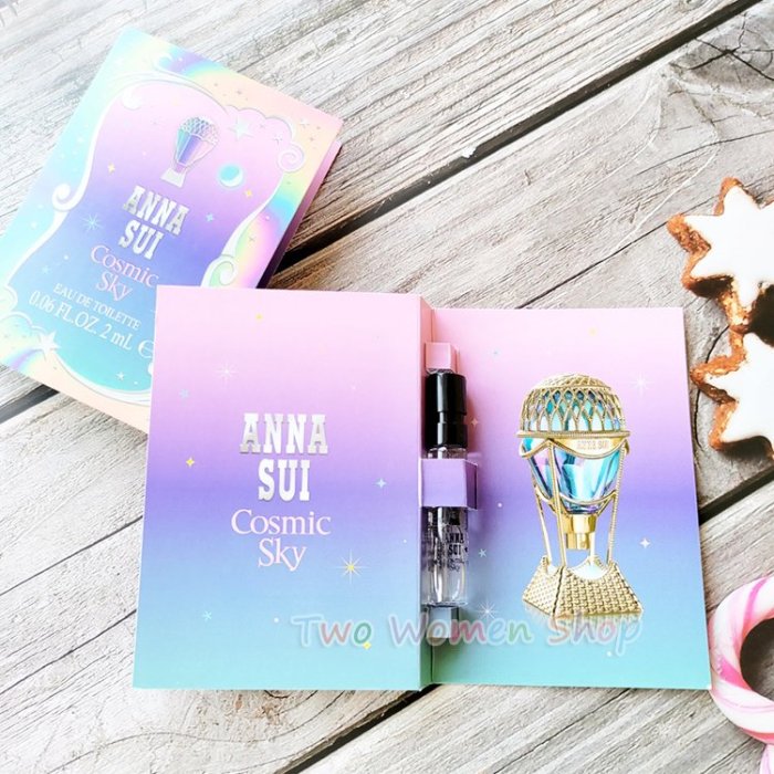 【ANNA SUI 安娜蘇】NEW! 綺幻星夜淡香水 2ml 針管香水 噴式 原廠公司貨 中文標籤 試管 體驗 試用