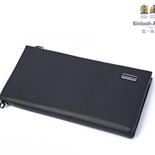 【寧寧精品】Kinloch Anderson 金安德森 原廠授權台中專賣店【可放手機附手腕帶真皮長夾 經典黑】852-3