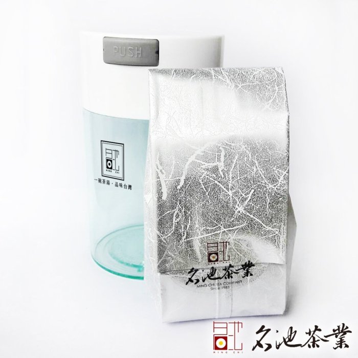 【名池茶業】茉莉綠茶20包60克 四兩親密罐裝 (附贈 800cc冷泡壺一只)