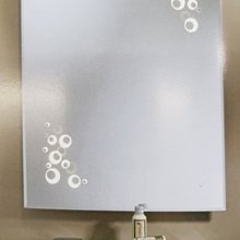 DIY水電材料浴室除霧鏡化妝鏡 鏡面觸控LED燈 30分鐘定時裝置 鏡面觸控開關 附玻璃平台 可橫掛 可直掛