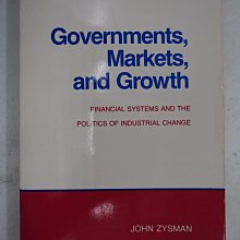 【月界二手書店】Governments, Markets, and Growth_John Zysman　〖政治〗AJT