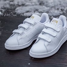 【日貨代購CITY】ADIDAS STAN SMITH CF 復古 金標 史密斯 魔鬼粘 S75188 現貨