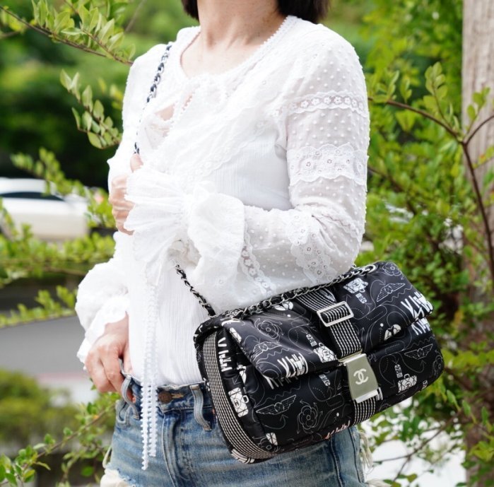 Chanel 香奈兒包 A91182 Airport Chain Bag 機場系列 鍊帶肩背包 黑