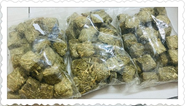 磨牙 草磚 鼠兔專屬 苜宿草與提摩西綜合 70g/包 牧草磚 成天竺鼠 幼天竺鼠 車車