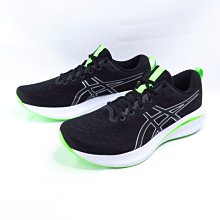 ASICS GEL-Excite 10 男款 慢跑鞋 1011B600001 黑白銀綠【iSport愛運動】