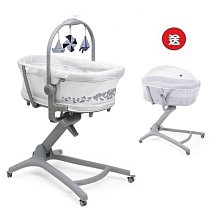 Chicco Baby Hug Pro餐椅嬰兒安撫床+贈蚊帳和床墊組(CBB87076.14奶霜白)8980元(一定要聊聊優惠)