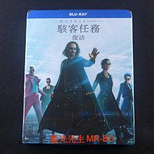 [藍光先生BD] 駭客任務：復活 The Matrix Resurrections ( 得利正版 )