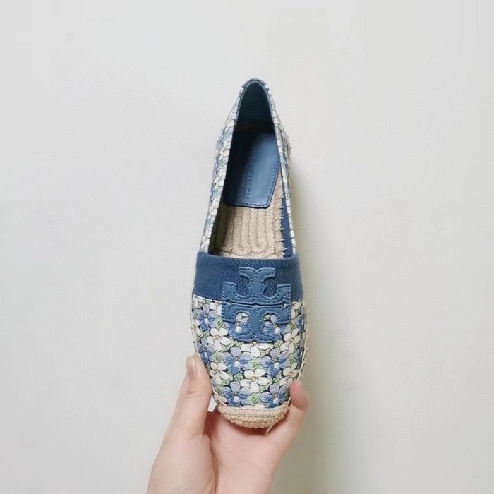 ╭☆包媽子店☆Tory burch Espadrille 漁夫鞋草編底全新特價((3款))