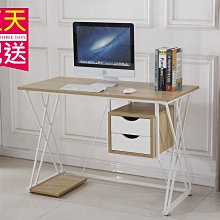 【設計私生活】辛普森3.6尺梧桐二抽書桌、電腦桌(部份地區免運費)106U