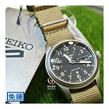 精工SEIKO 5 sport 運動自動機械錶-黑面帆布帶☆SRPG35K1_SK002☆實體店家◎保固三年