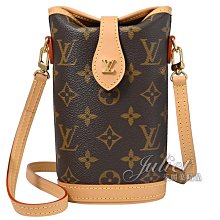 【茱麗葉精品】全新商品 LV M80874 Fold Me 經典Monogram帆布斜背隨身手機包 現貨