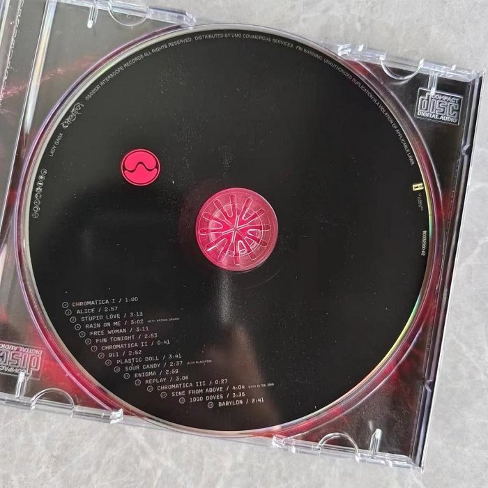 原創 Lady Gaga Chromatica CD 全新 [密封]
