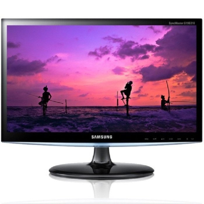 SAMSUNG 三星 S22B310B 22吋 LED寬螢幕液晶顯示器、D-Sub、DVI雙介面輸入〈附變壓器與線組〉