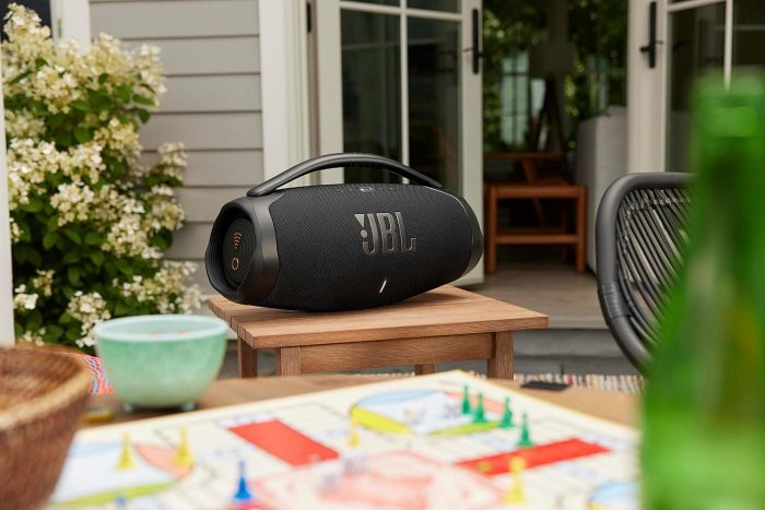 竭力萊姆】預購日本原裝正品支援APP JBL BOOMBOX 3 WIFI 無線喇叭極致