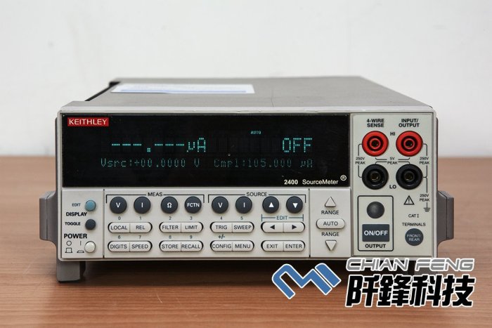 【阡鋒科技 專業二手儀器】Keithley 2400 Source Meter 電源電表 【實際售價請電洽為準】