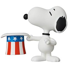 =海神坊=日本空運 UDF 723 史努比 美國 帽子 SNOOPY 生日禮物模型景品人偶公仔場景擺飾經典收藏品