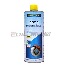 【易油網】RAVENOL DOT 4 全合成煞車油 4號 0.5L