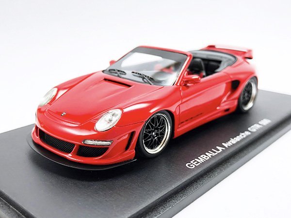 【秉田屋】Spark Porsche 911 997 Gemballa Avalanche GTR 500 紅 1/43
