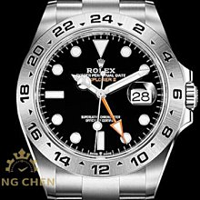 【金宸名錶】ROLEX 勞力士 EXPLORER II 探險家2型 226570 GMT 兩地時區 3285機芯 黑色面盤 自動上鍊 2024保單TG413