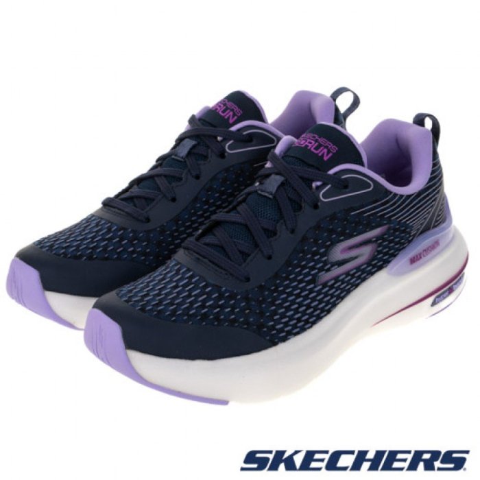 [風信子鞋坊]SKECHERS 極致輕量避震GORUN MAX系列慢跑鞋(220651NVY)女