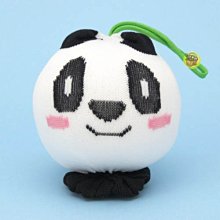 【JPGO日本購】日本製 風呂用洗濯球 動物造型~熊貓 #142