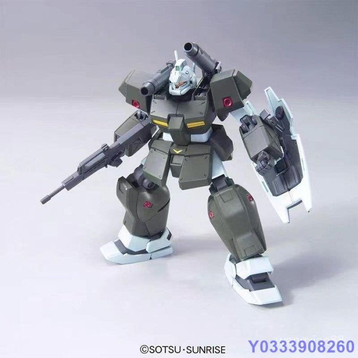 MK小屋萬代 HGUC 125 吉姆加農炮2 GM CANNONⅡ 高達 拼裝模型 YQXA