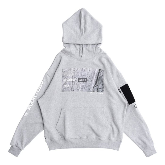 美國東村【CPTN HOOK】BUSOU HOODIE (灰)