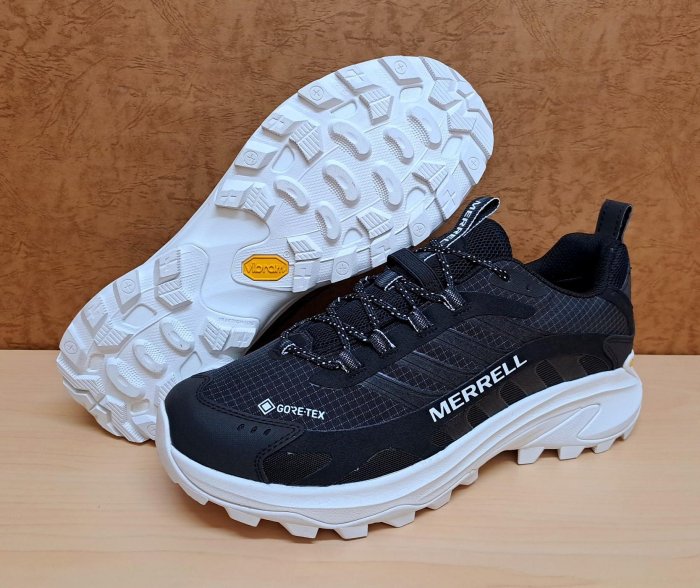 ✩Pair✩ MERRELL MOAB SPEED 2 GTX 男登山健行鞋 J038171 防水透氣 黃金大底 耐磨佳