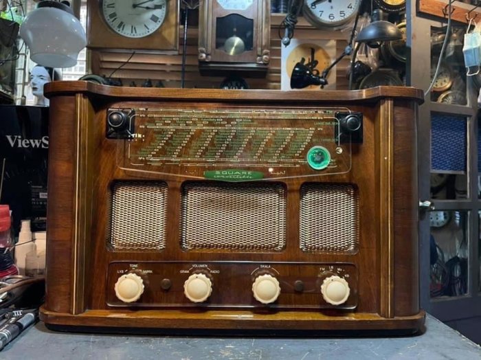 1950s 丹麥 Tim Radio 真空管收音機 已售
