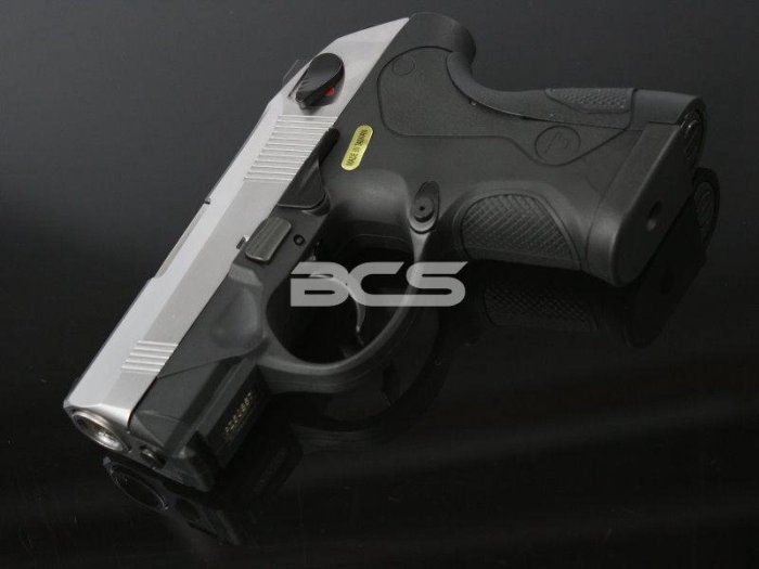 【BCS武器空間】銀色 WE PX4C 小鬥牛犬 BULLDOG 6MM 單發版 瓦斯手槍-WED001S