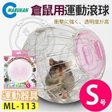 【🐱🐶培菓寵物48H出貨🐰🐹】MARUKAN》MK-ML-113倉鼠用運動滾球561521-S號 特價209元