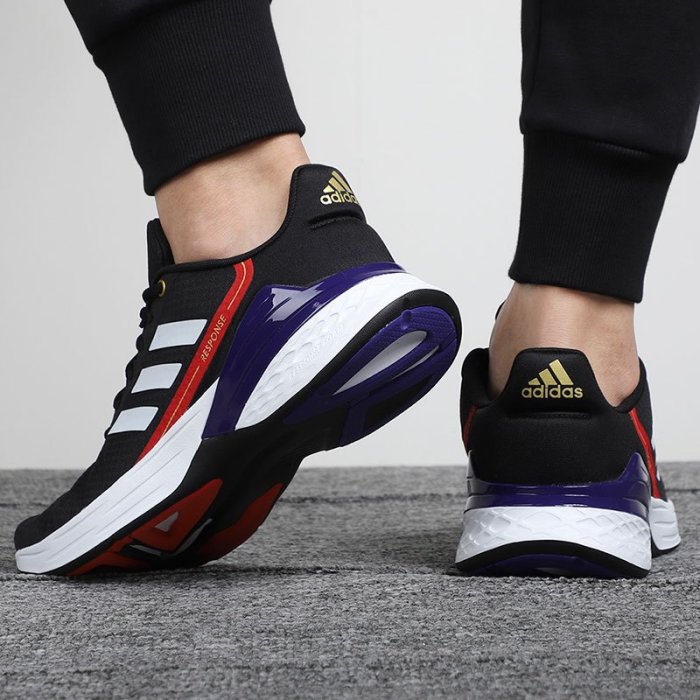 Adidas愛迪達CNY 2021 新款 黑白 耐磨 防滑 支撐 運動 休閑慢跑鞋 FZ3681 男鞋