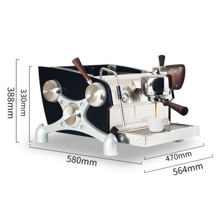 Slayer咖啡機ESPRESSO半自動意式單頭撥桿商用變壓蒸汽雙鍋爐進口