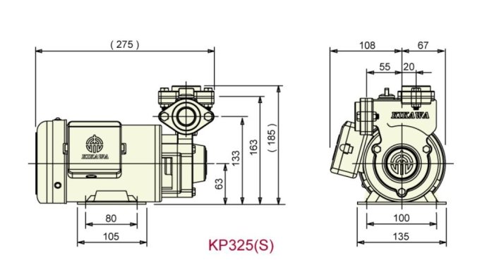 【94五金】♠可超商取貨♠ 木川泵浦 東元馬達 KP320NT 1/2HP 抽水機 抽水馬達 不生鏽水機 含溫度控製開關